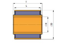 Anti-Vibration <b>Rubber</b> Buffer Damper Silentblock with Stud for Air Compressor and Motor - Product Image 2