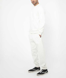 Conjunto Deportivo Blanco para Hombre, Sudadera y Pantalones Deportivos, Conjunto Casual de Dos Piezas, Transpirable, Estilo Urbano - Product Image 4