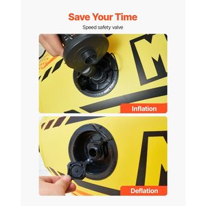 Booster Ball ad Alte Prestazioni in PVC Rinforzato, Tubo Gonfiabile Trainabile per Sport Acquatici e Nautica, Palloni Booster di Qualità Premium - Product Image 5