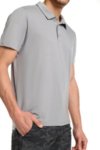 Camiseta Polo Personalizada al por Mayor de Alta Calidad para Hombre, Material de Algodón Suave y Ajuste Cómodo para Uso Casual - Product Image 3