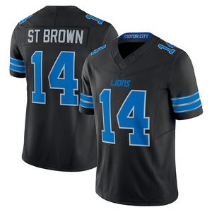 Camisetas de Fútbol Americano Sublimadas Personalizadas para Hombre, Camisetas con Número Personalizado, Gráfico de Diamantes de Imitación, Cuello en V - Product Image 1