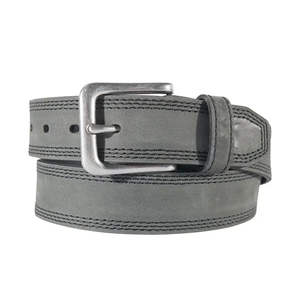 Ceinture en cuir de vache véritable de style vintage Oldtown, inspirée de la tradition héritée, avec boucle en alliage Ironhide Buckshot - Product Image 1