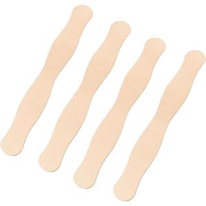 Manici per Ventagli in Legno Jumbo da 8 Pollici - 55 Pezzi in Bambù e Legno per Artigianato, Programmi Matrimoniali, Miscelazione Colori, Arte Domestica e Progetti Scolastici - Product Image 4