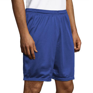 Pantalones cortos deportivos de malla para hombre, fabricados en fábrica, con impresión de logotipo personalizado, ropa deportiva para hombre, pantalones cortos de malla con todas las tallas disponibles. - Product Image 3