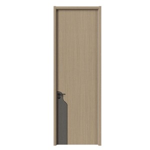 Portes intérieures de haute qualité de style américain moderne, étanches, insonorisées, en bois grainé, pour maison et hôtel - Product Image 1