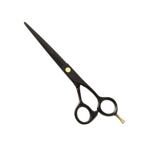 Ciseaux de coiffure de haute qualité, durables, lames droites et affûtées, en acier inoxydable, pour usage domestique et en salon. - Product Image 2