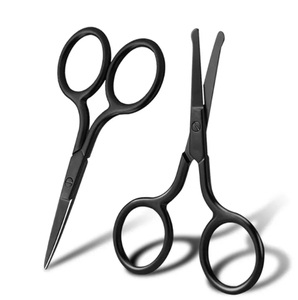 Tijeras de Manicura de Acero Inoxidable de Precisión, Hoja Recta, Punta Afilada, 9.8 cm, Cortacutículas Duradero, Cuidado Profesional de Uñas - Product Image 2