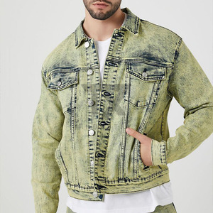 Nouvelle arrivée, veste en toile denim élégante pour hommes, de haute qualité, à capuche, imperméable, hiver, logo personnalisé, OEM, taille personnalisée - Product Image 1