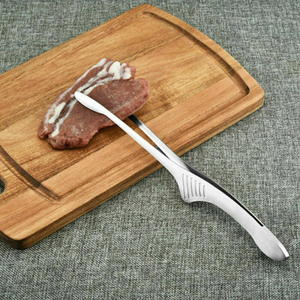Pince à épiler en acier inoxydable robuste, ustensiles de cuisine et de barbecue, lot de 2 pour griller, cuisiner, servir et présenter - Product Image 6