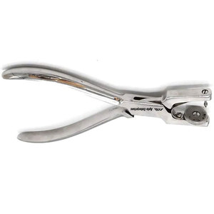 Pinzas perforadoras de dique de goma Ainsworth de calidad premium, instrumento dental quirúrgico profesional de acero inoxidable de grado alemán, 6.5 pulgadas - Product Image 2