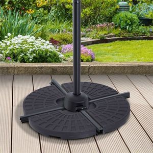 Base per Ombrellone da Giardino in Acciaio Inox 3M Quadrato per Patio, Ristorante, Hotel, Spiaggia, Piscina - Nuovo Stile con Telaio in Acciaio Quadrato - Product Image 2