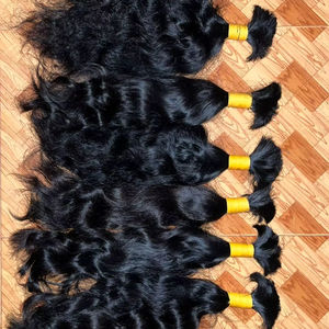 Mejor Proveedor de Cabello Indio Virgen al por Mayor para Trenzas, Extensiones de Cabello Humano Suelto - Product Image 1