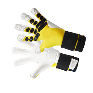 Gants de gardien de but en cuir imperméables compatibles avec les écrans tactiles, antidérapants, respirants, à doigts complets, pour l'extérieur, en cuir de haute qualité, protecteurs - Product Image 5