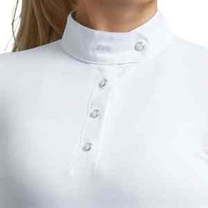 Vêtements d'équitation de haute qualité, manches longues, design OEM, vêtements de sport, chemises de concours d'équitation pour femmes - Product Image 3