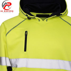 Sudadera de Seguridad de Alta Visibilidad con Diseño Moderno, Precio al por Mayor, Reflectante, Ligera, para Trabajadores - Product Image 4