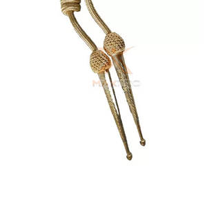 Aiguillette de Estilo Único Hecha a Medida, Aiguillette de Color Sólido, Fabricación Pakistaní - Product Image 5