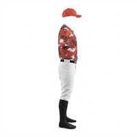 Uniformes de baseball sublimés en gros, polyester, vêtements de softball pour hommes, maillot et pantalon de baseball pour équipe, ensemble complet pour les jeunes