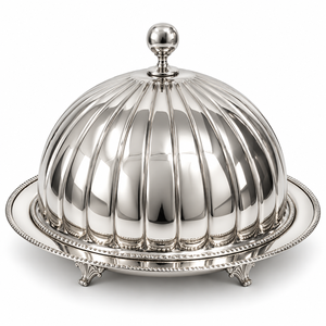 Plateau à chocolat rond en or de haute qualité avec dôme en verre pour restaurants, hôtels, mariages et événements, tailles et couleurs personnalisées disponibles - Product Image 6