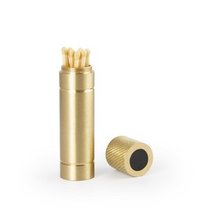 Porta-Encendedores de Cigarros Dorado, Moderno, Grabado, Duradero, para Uso Doméstico - Product Image 2