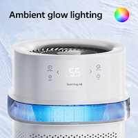 Humidificateur d'air évaporatif domestique silencieux pour chambre à coucher, humidificateur Wifi, atomiseurs portables, humidificateur intelligent coloré en gros avec IA