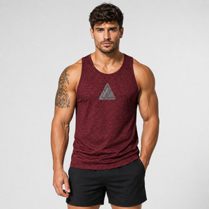Camisetas de Tirantes para Fisicoculturismo, Entrenamiento Muscular, Gimnasio, Deportivas, de Poliéster, Secado Rápido, Transpirables, Precio Económico - Product Image 1