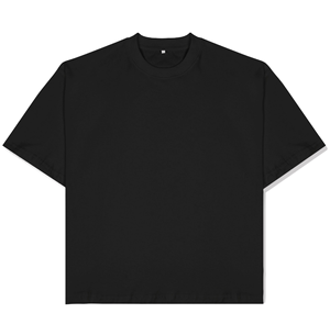 เสื้อยืดคอกลมทรงโอเวอร์ไซส์คุณภาพสูง สไตล์สตรีทแวร์ ผ้าคอตตอน 100% หนัก 250GSM ทรงบ็อกซี่ ไหล่ตก ใส่ได้ทั้งผู้ชายและผู้หญิง - Product Image 1