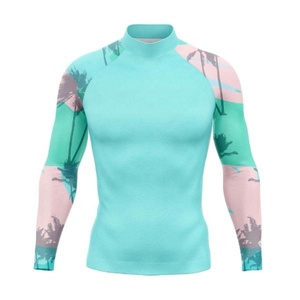 OEM Design <b>Compression</b> Mma Rash Guard oem Mma Rash guard custom Sublimated Printed <b>Mens</b> Breathable <b>Compression</b> Rash Guard - Product Image 1