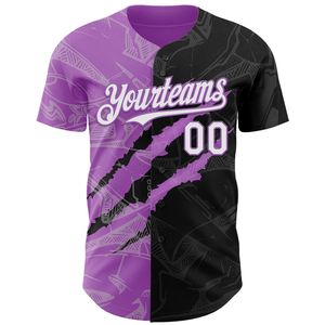 Maillot de baseball personnalisé en gros, impression sérigraphique, manches courtes, unisexe adulte, entièrement boutonné, 100 % coton biologique - Product Image 6