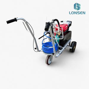 Machine de marquage routier à essence en aluminium GUANGAN pour le marquage des parkings et des chaussées - Product Image 3