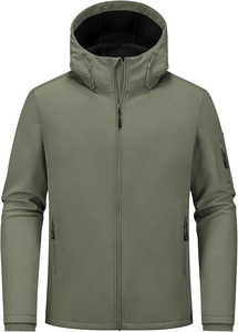 เสื้อแจ็คเก็ตซอฟต์เชลล์ เสื้อแจ็คเก็ตผู้ชาย LUCIVA Tactical Moss: เสื้อแจ็คเก็ตซอฟต์เชลล์กันความร้อนสำหรับทุกสภาพภูมิประเทศระดับพรีเมียม - Product Image 2