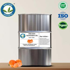 Huile essentielle de mandarine certifiée biologique USDA 100% pure et naturelle pour la formule de cosmétiques et de soins personnels OEM en provenance d'Inde - Product Image 3