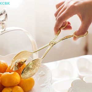 Pure Copper Pastry <b>Tong</b> Handmade Durable <b>Serving</b> <b>Tong</b> for Cake Bread Dessert Kitchen Tool Tableware Use Home Hotel Restaurant - Product Image 1