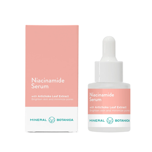 Mineral Botanica Niacinamide <b>Serum</b> Artichoke 20ml OEM ODM <b>Serum</b> for Face, Even Skin Tone, Korean Skin Care Vegan - Product Image 1