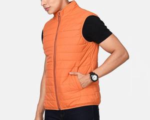 Chaleco acolchado de plumón de pato, plegable, resistente al agua, con cremallera, para otoño, marca privada, color personalizado, fabricante de chalecos acolchados. - Product Image 3