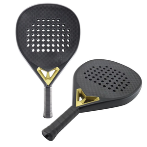 Raquettes de padel portables en forme de diamant, design personnalisé OEM, fibre de carbone 18K, raquettes de padel personnalisées en gros - Product Image 1