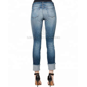 Fabricante Profesional de Fábrica, Pantalones Vaqueros para Mujer, Transpirables, Venta al por Mayor - Product Image 2