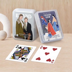 Custom 0.30mm Glossy Finish <b>Plastic</b> Playing Cards in <b>Plastic</b> Box - Product Image 5