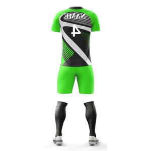 Design All Season Breathable <b>Compression</b> Soccer Wear Suit Jersey with Short Set Football Training Wear Player Uniform Sets - Product Image 6
