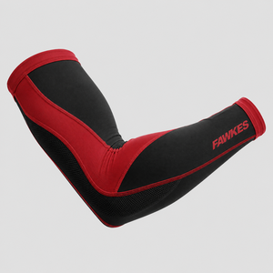 Fawkes Cycling <b>Arm</b> <b>Sleeve</b> Blue Heat-Transfer Print Anti-Uv Sweat-Wicking Breathable Eco-Friendly Men's Sport <b>Compression</b> <b>Sleeve</b> - Product Image 3