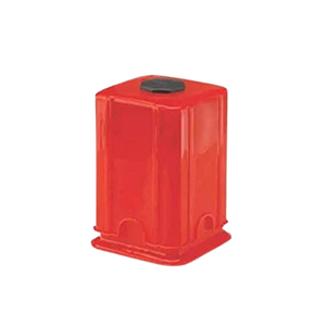 Dispensador de Plástico Rojo para Utensilios de Cocina, Porta Servilletas Cuadrado para Mesa, Contenedor para Mesa de Comedor, Oficina, Restaurante, Plástico Rojo - Product Image 2