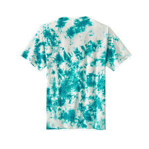 T-shirt pour homme en coton 100% tie-dye, respirant, col rond, manches courtes, sublimation et impression, qualité supérieure, OEM - Product Image 1