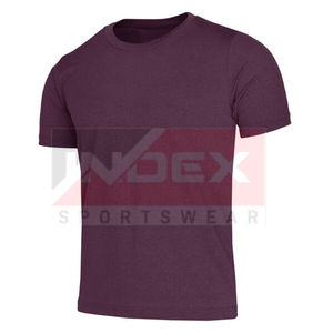 เสื้อยืดคอกลมแขนสั้นผู้ชาย Index Sportswear ทรงปกติ สีพื้น ผ้าฝ้ายถักเนื้อนุ่ม ระบายอากาศได้ดี สวมใส่สบาย - Product Image 6