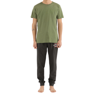 Conjunto de Pijama de Terciopelo para Hombre, Ropa de Dormir de Algodón Suave, Cálida y Cómoda - Product Image 5