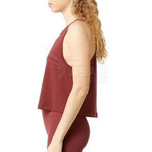 Vêtements de sport sans manches Nouveau style Débardeurs pour femmes En stock Coton Polyester Fabriqué Débardeurs pour femmes - Product Image 4