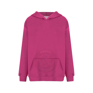 Sweat-shirt à capuche long pour femme en tissu tricoté confortable, idéal pour les looks décontractés superposés et les tenues de voyage - Product Image 4