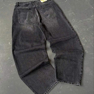 Pantalones Vaqueros de Mujer Estilo Vintage Lavado, de Pierna Ancha y Holgados, de la Mejor Calidad, con Efecto Desgastado - Product Image 3