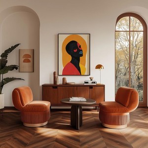 Aqdus Saleem Mango Wood Color-Block <b>Arch</b> Mirror | Eco-friendly & Durable | Modern Minimalist Design | Wholesale - Product Image 6