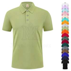 Camiseta Polo informal transpirable en blanco, camisetas de cuello de alta calidad para hombres, camiseta Polo de punto de Color sólido para hombres, Camisa Polo Masculina - Product Image 5