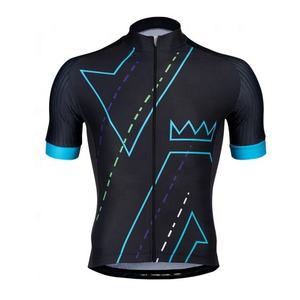 Lightweight Polyester <b>Road</b> Bike Cycling Jersey for Men Customizable Windproof Bicycle Clothing with Sleeves for Cycle Racing - Product Image 4