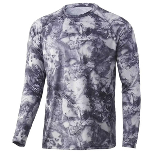 Camiseta Deportiva de Manga Larga para Hombre, Cuello Redondo, Corte Regular, Tejido de Poliéster, Secado Rápido, con Logotipo Frontal Estampado Digital - Product Image 4
